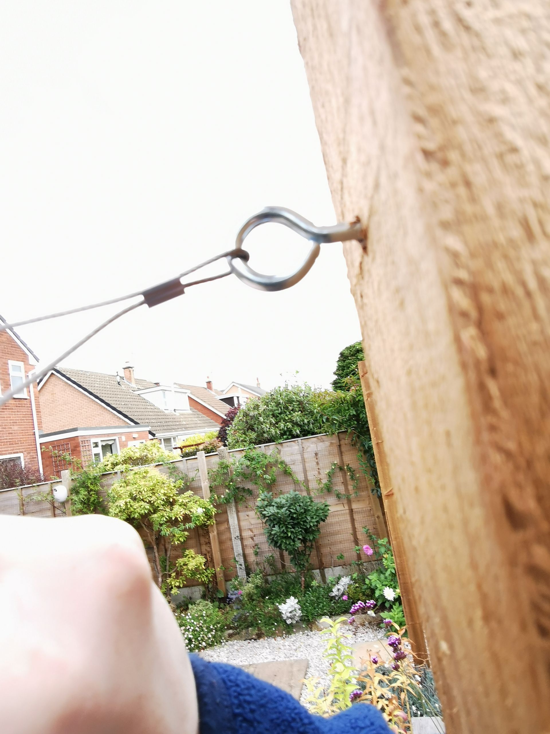 Step 3: put the cable back through the other side of the compression fitting